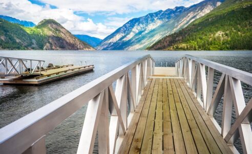 At Birkenhead Lake near Pemberton British Columbia Canada