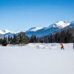 Cross country skiing at Nicklaus North. Photo by Justa Jeskova