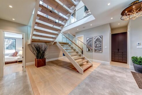 7313 Toni Sailer Lane intrior and exterior views for David Nagel Real Estate.