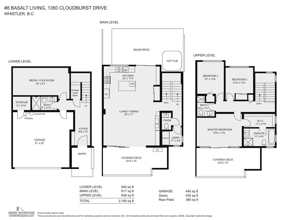 #8 – 1350 Cloudburst Drive