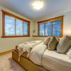 6361 Fairway Drive, interior and exterior views of this luxury log home.