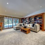 6361 Fairway Drive, interior and exterior views of this luxury log home.