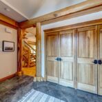 6361 Fairway Drive, interior and exterior views of this luxury log home.