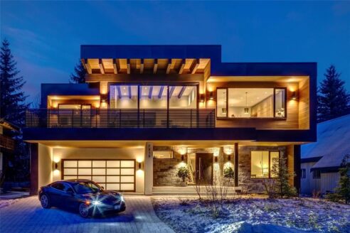 7313 Toni Sailer Lane intrior and exterior views for David Nagel Real Estate.