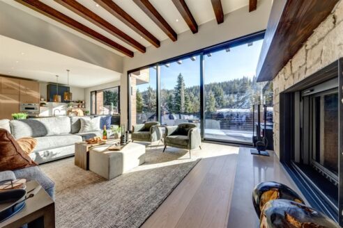 7313 Toni Sailer Lane interior and exterior views for David Nagel Real Estate.