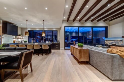 7313 Toni Sailer Lane intrior and exterior views for David Nagel Real Estate.