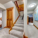 6361 Fairway Drive, interior and exterior views of this luxury log home.