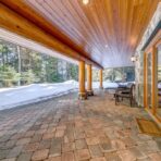 6361 Fairway Drive, interior and exterior views of this luxury log home.