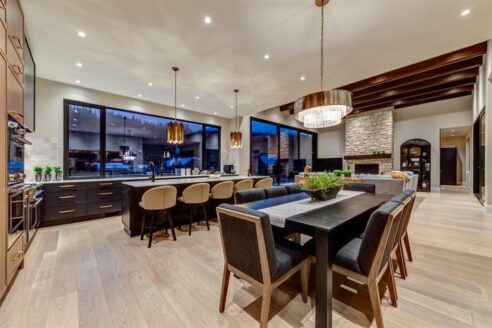 7313 Toni Sailer Lane intrior and exterior views for David Nagel Real Estate.