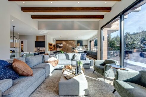 7313 Toni Sailer Lane interior and exterior views for David Nagel Real Estate.