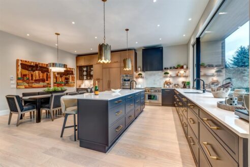 7313 Toni Sailer Lane intrior and exterior views for David Nagel Real Estate.