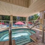 Exterior and common area views; 4749 Spearhead Drive, Wildwood Lodge.